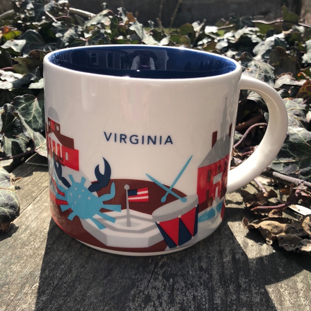 Starbucks Virginia You Are Here collection coffee/tea mug